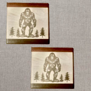 Yeti in Trees Exotic Wood Coasters