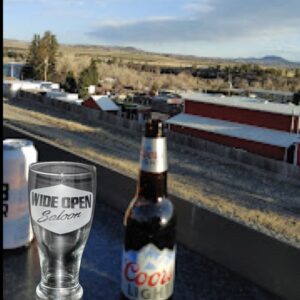 Pilsner Beer Glass Sand Blasted. Colorado Custom Decor.