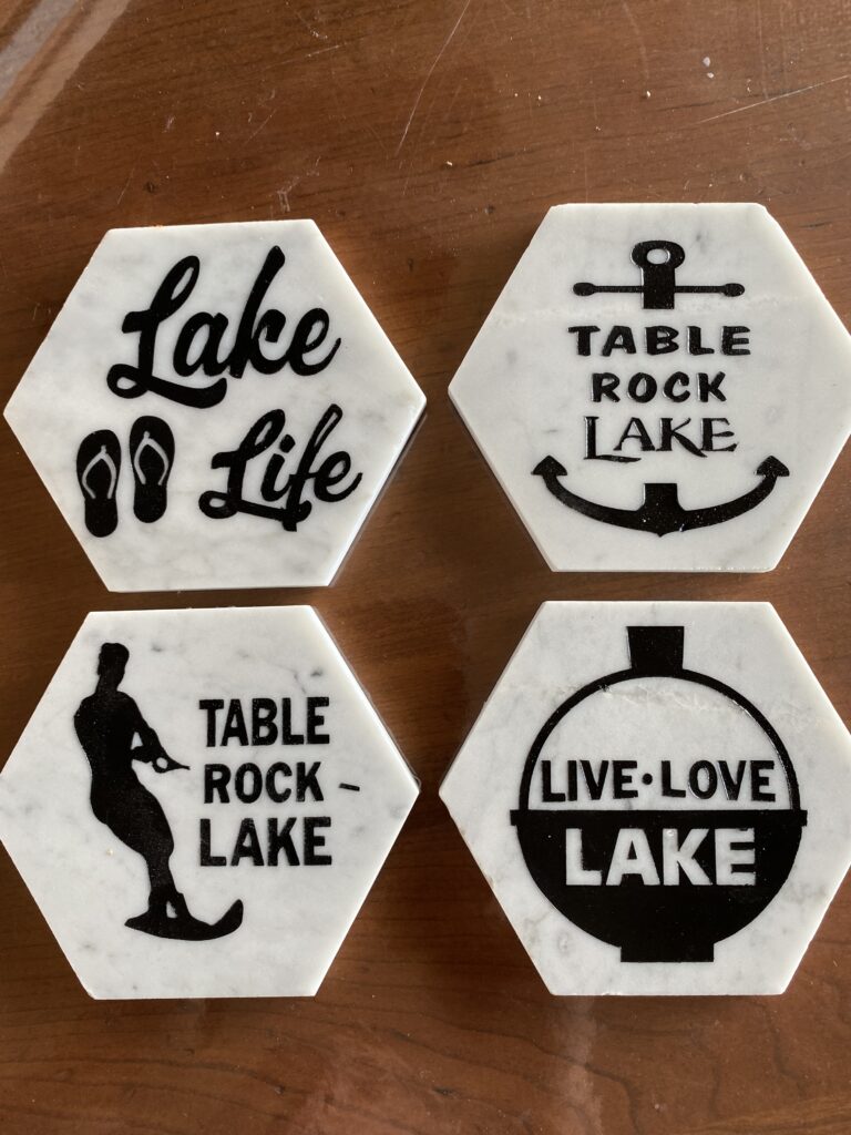 SPECIAL ORDER WHITE MARBLE COASTERS