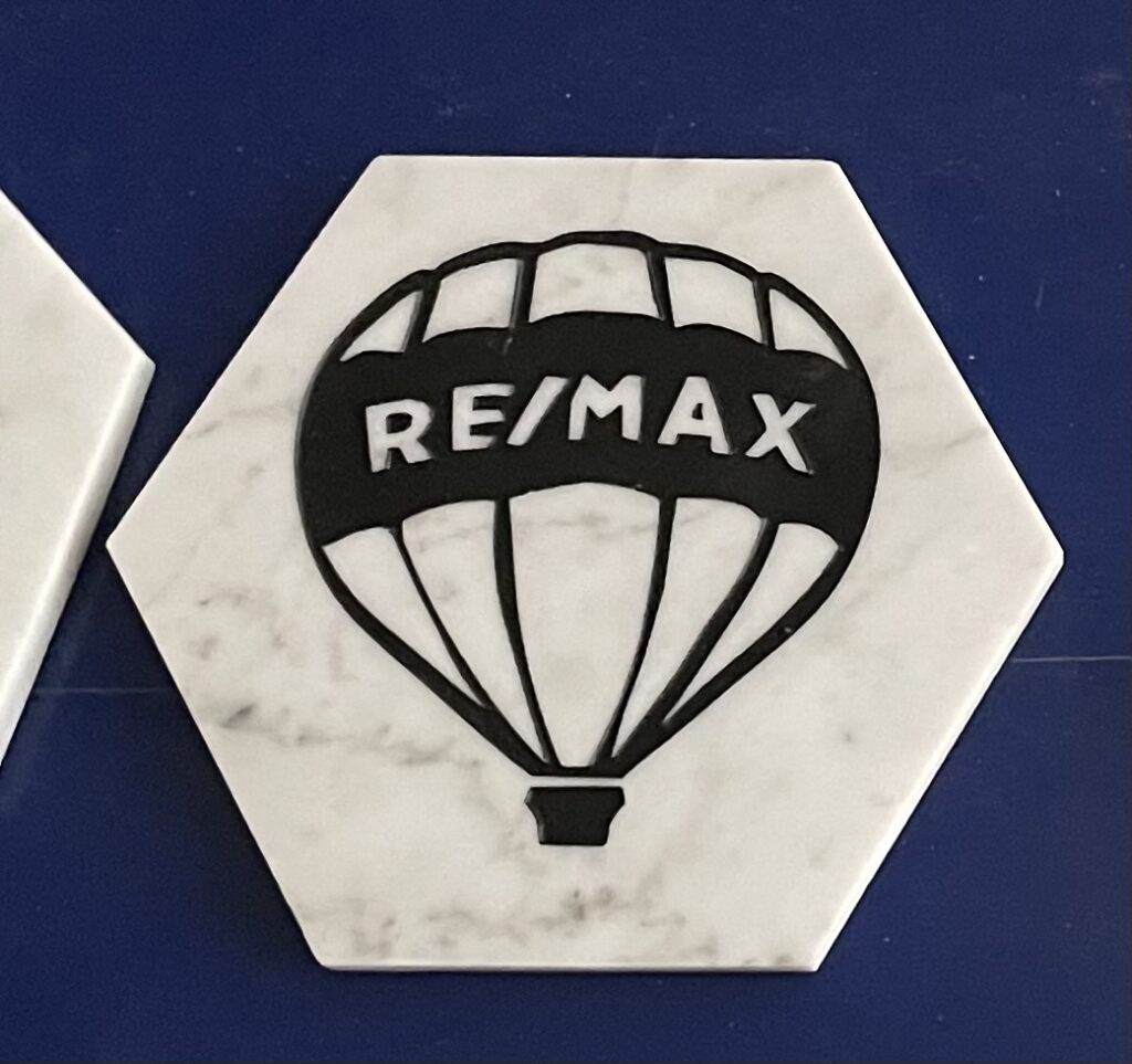 SPECIAL ORDER REMAX WHITE MARBLE COASTER