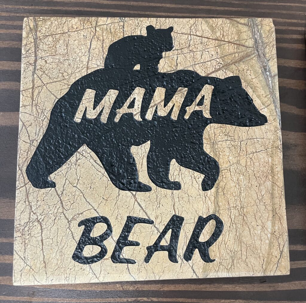 Marble Trivet Engraved for Local Customer.