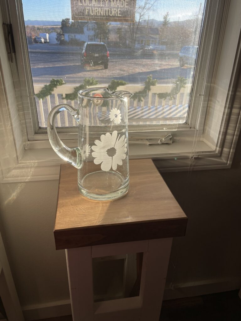 SPECIAL ORDER DAISY PITCHER