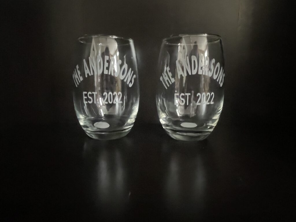 SPECIAL ORDER STEMLESS WINE GLASS