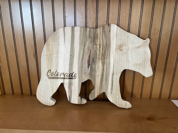 Bear Maple Wood Board- COLORADO CCD