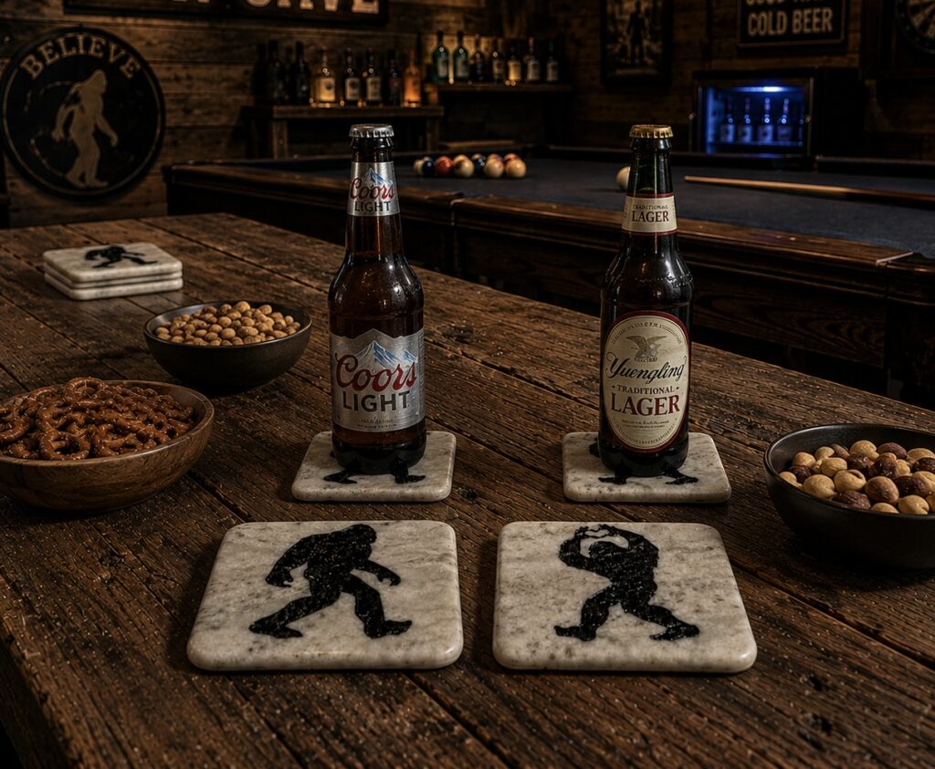 Waterfall Marble Coaster - Yeti or Yeti Heart CCD