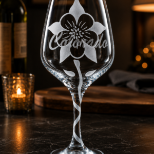Wine Glass Colorado Columbine Flower CCD